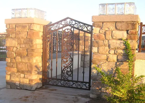 Decorative Iron Gates